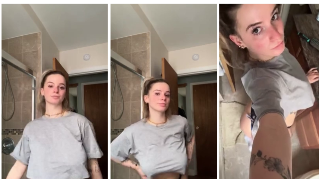 Kaitlyn Krems Bathroom Tits Bouncing Video