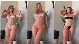 Kirstentoosweet Nude Bikini Try On Video