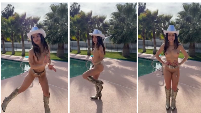 Jameliz Nude Cowgirl Dancing Onlyfans Video